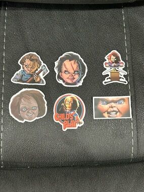 Chucky/Child’s play sticker lot of 6!